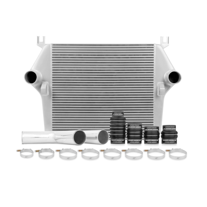 Mishimoto Intercooler Kit w/ Pipes (Silver) for 03-07 Dodge 5.9L Cummins