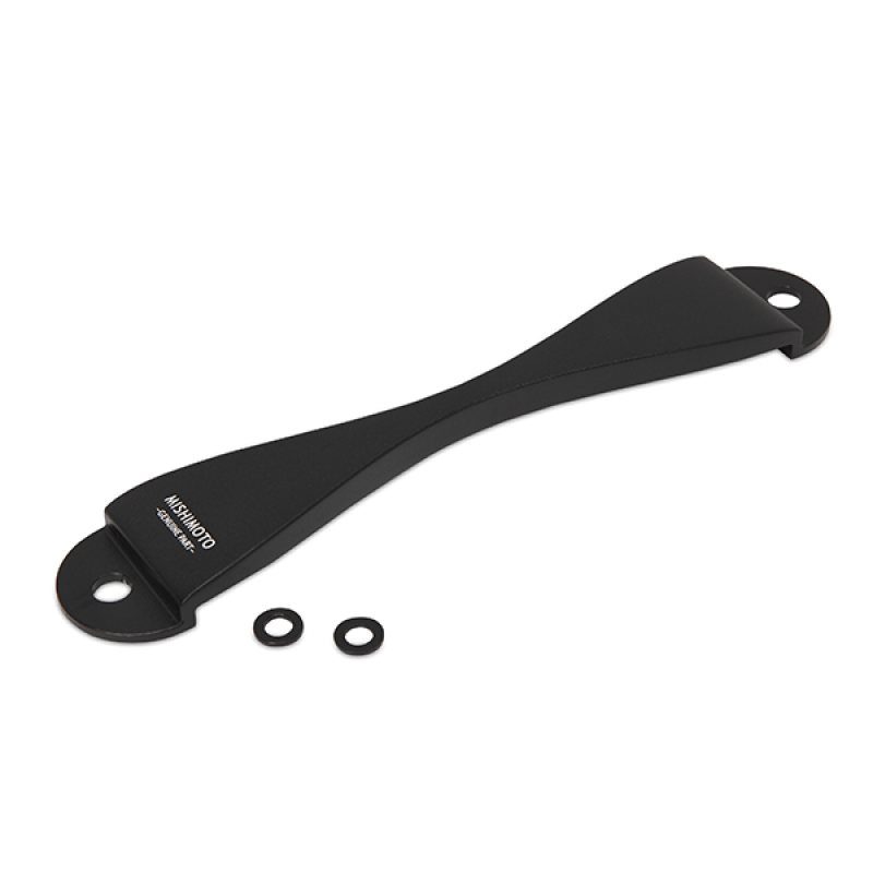 Mishimoto Subaru CNC Battery Tie-Down - Black - Image 4