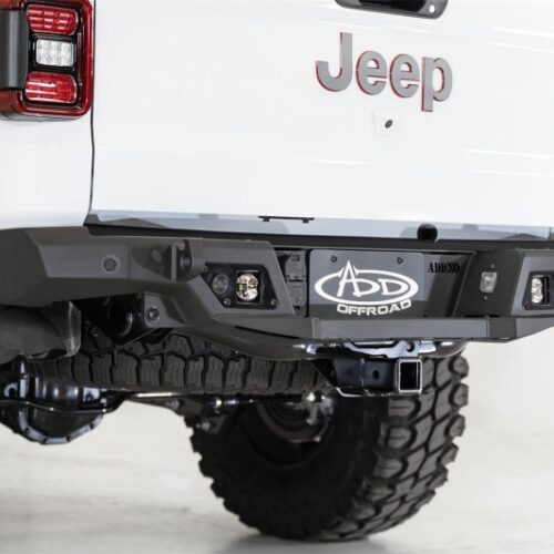 Addictive Desert Designs for 2020 Jeep Gladiator JT Stealth Fighter Rear Bumper