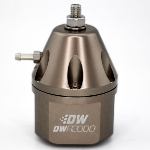 DeatschWerks DWR2000 Adjustable Fuel Pressure Regulator - Titanium