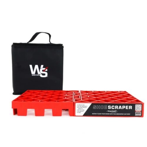 Weigh Safe WSFS Flap Step Shoe Scraper w/Bag