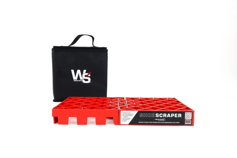 Weigh Safe Flap Step Shoe Scraper w/Bag