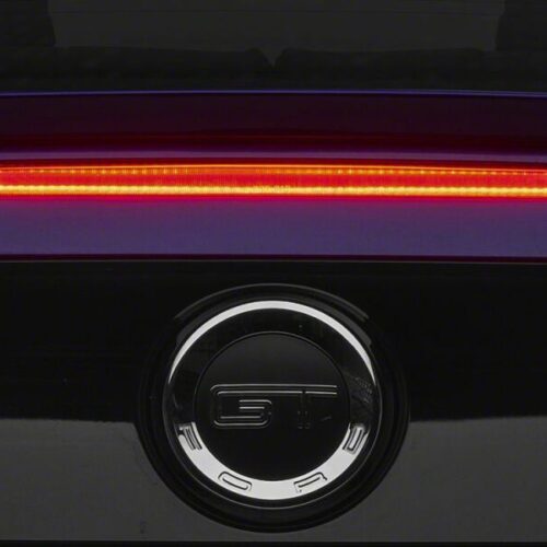 Raxiom for 2010-2014 Ford Mustang Axial Series LED Third Brake Light- Red Lens