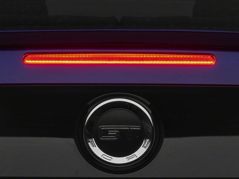 Raxiom for 2010-2014 Ford Mustang Axial Series LED Third Brake Light- Red Lens
