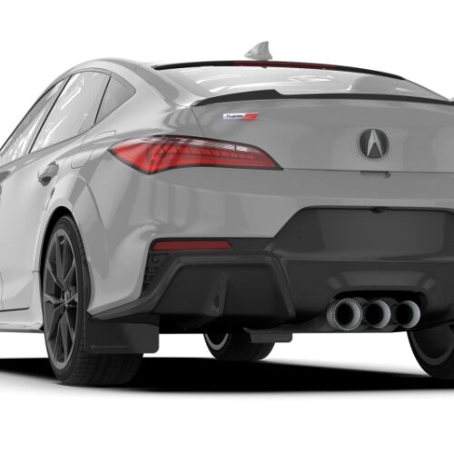 Rally Armor 23-25 Acura Integra A-Spec Black UR Mud Flap W/Red Logo (No Drilling Req.) - Image 5