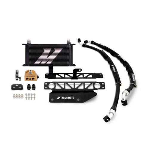 Alternative view of Mishimoto Oil Cooler Kit - Black for 2023+ Honda Civic Type R