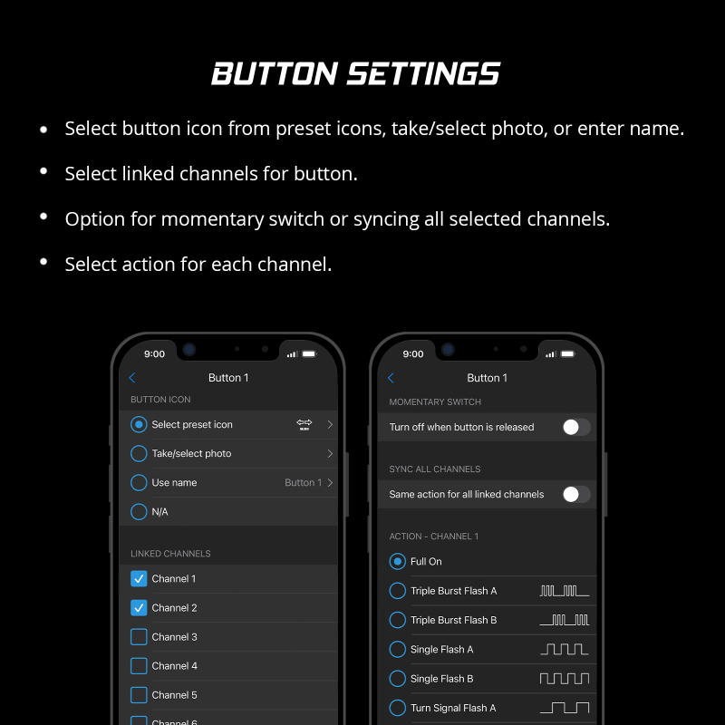 XK Glow XKcommand Bluetooth Switch Panel for Lights 12V Accessory Offroad - Image 3