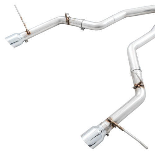 Alternative view of AWE Tuning Track Edition Exhaust - Chrome Silver Tips for 2020 Jeep Grand Cherokee SRT