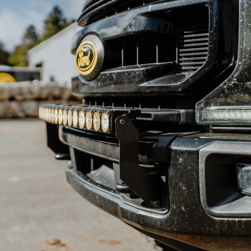 KC HiLiTES 2017+ Ford Super Duty Front Bumper Light Bar Mount For 40in Flex Era LED Light Bar - Image 4