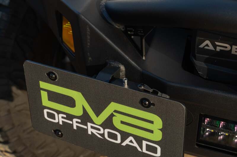 DV8 Offroad Universal Quick Release D-Ring License Plate Mount - Image 10