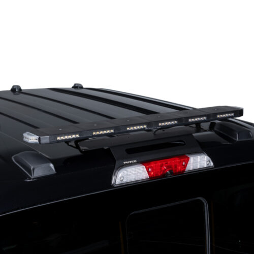 Putco 36In Universal 36In Tri Color Hornet Light (Amber/Blue/White) - LED Stealth Rooftop Strobe Bar - Image 2