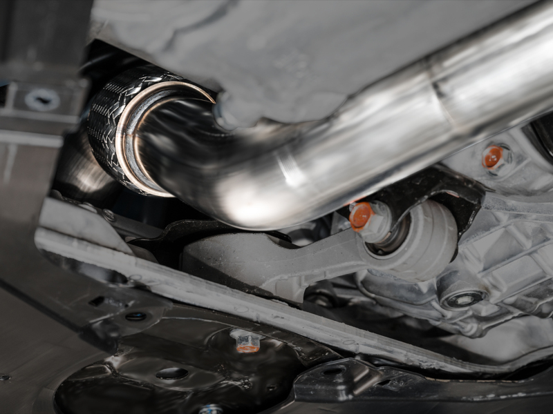 AWE Tuning Touring Edition Exhaust w/ Triple Diamond Black Tips for 2024 Acura Integra Type S DE5 FWD - Image 4