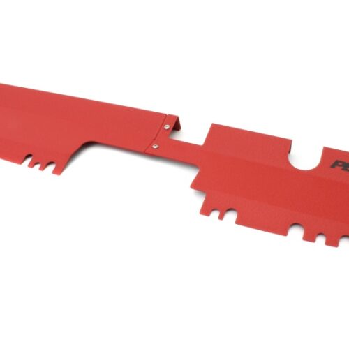 PERRIN 15-21 Subaru WRX/STI Radiator Shroud (Without OEM Intake Scoop) - Red - Image 2
