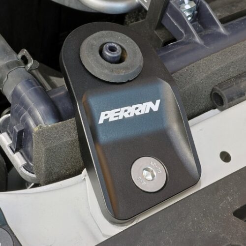 Alternative view of PERRIN 15-21 Subaru WRX/STI / 13-17 Crosstrek / 12-16 Impreza Upper Radiator Bracket Set - Black