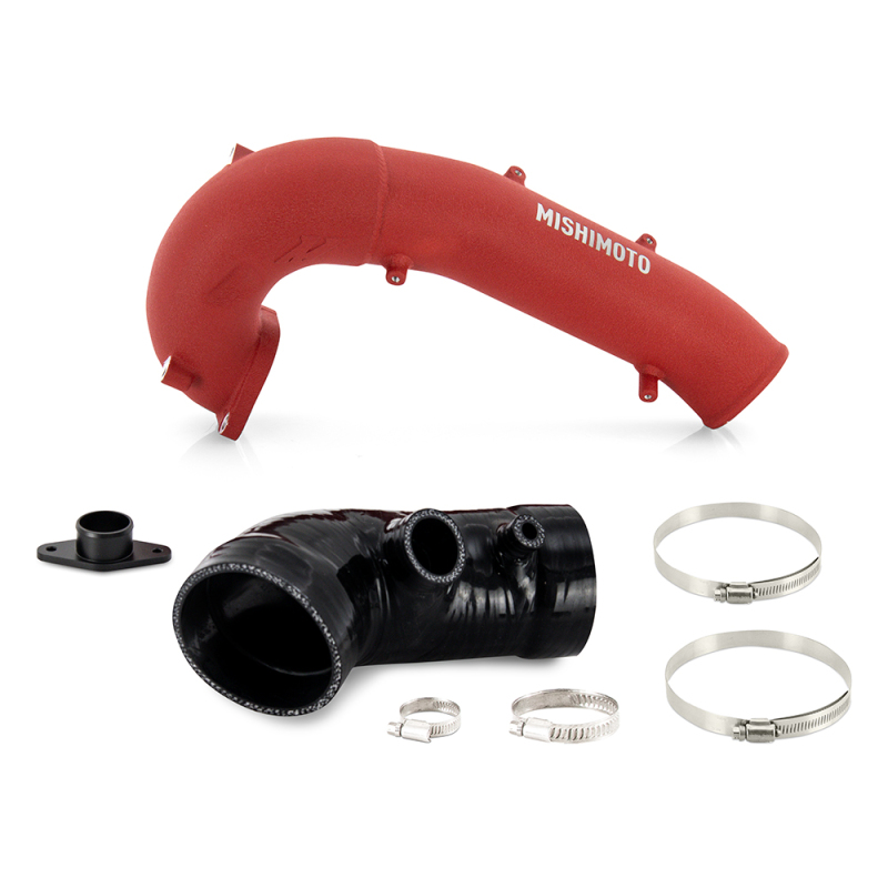 Mishimoto Inlet Pipe Upgrade Kit - Red for 2017+ Honda Civic Type-R