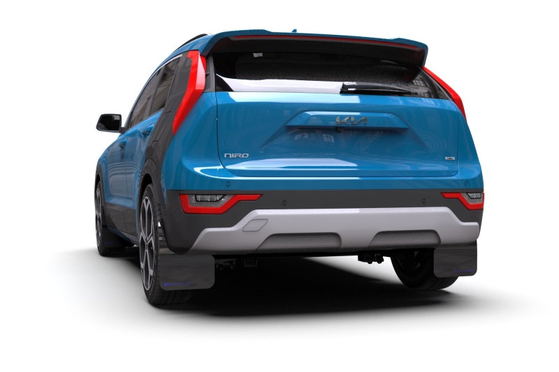 Rally Armor 23-25 Kia Niro SG2 Black UR Mud Flap Red Logo - Image 5