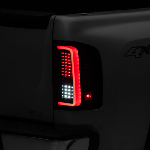 Raxiom for 2007-2013 Chevy Silverado 1500 G2 LED Tail Lights- Black Housing (Clear Lens) - Image 9
