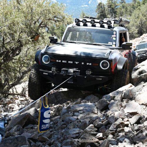 Superwinch 10000 LBS 12V DC 3/8in x 54ft Synthetic Rope Scorpion 10000SR Winch - Black Powdercoat - Image 10