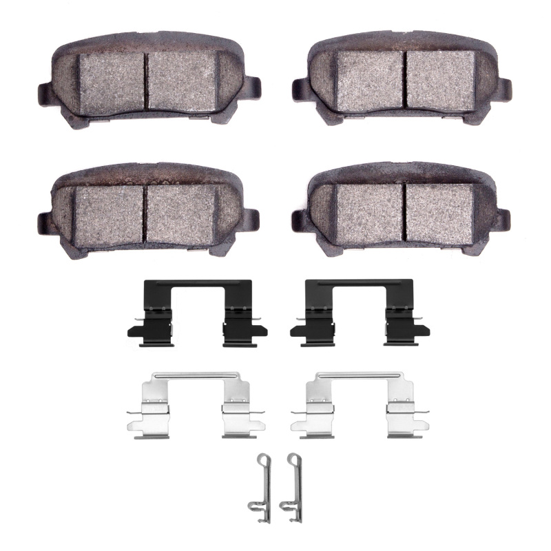 R1 15-20 Chevrolet Colorado Rear Performance Off-Road/Tow Brake Brake Pads & Hardware Kit - Image 4