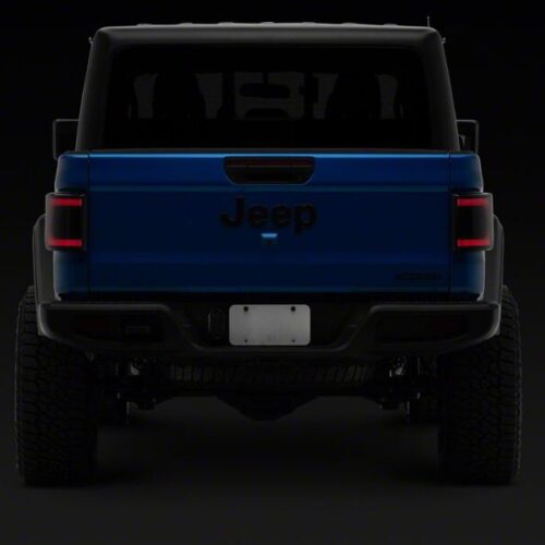 Raxiom for 2020-2026 Jeep Gladiator JT Low Profile LED Tail Lights- Black Housing- Smoked Lens - Image 10