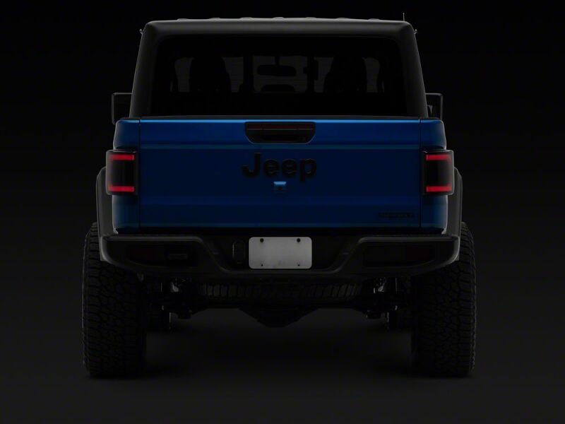 Raxiom for 2020-2026 Jeep Gladiator JT Low Profile LED Tail Lights- Black Housing- Smoked Lens - Image 10