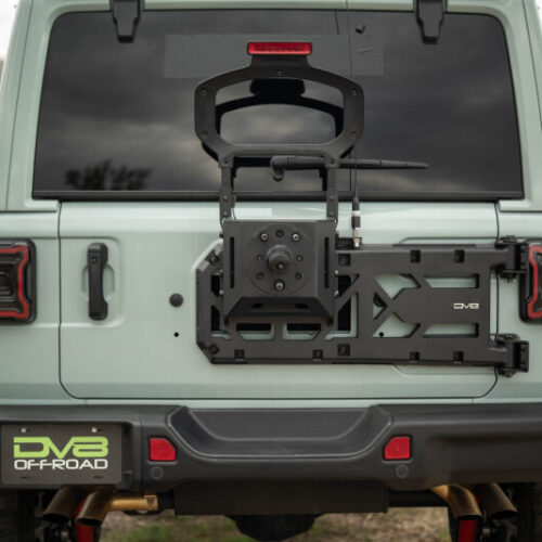 Alternative view of DV8 Offroad 18-25 Jeep Wrangler JL Spare Tire Carrier