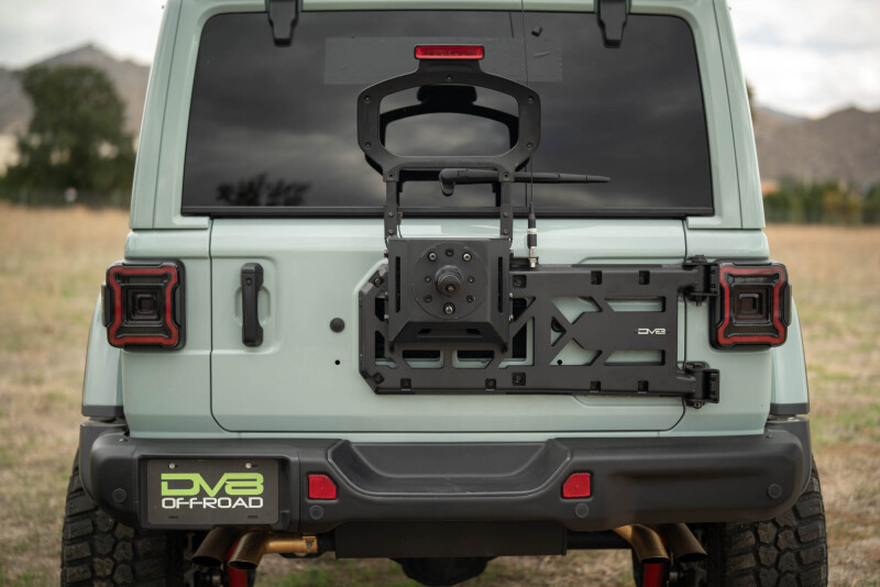 DV8 Offroad 18-25 Jeep Wrangler JL Spare Tire Carrier - Image 2