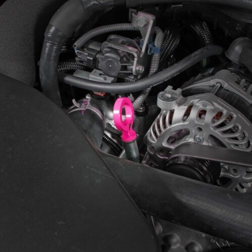 PERRIN 15-26 Subaru WRX & 13-26 BRZ/FR-S/86/GR86 Dipstick Handle Loop Style - Hyper Pink - Image 5