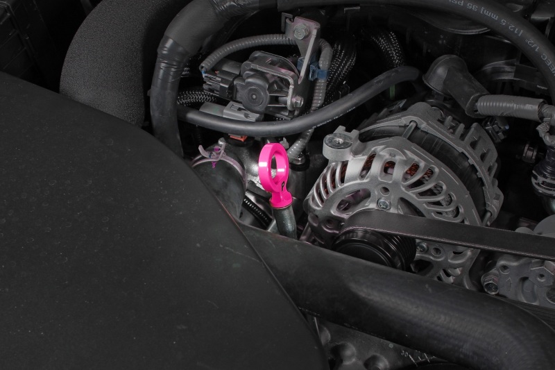 PERRIN 15-26 Subaru WRX & 13-26 BRZ/FR-S/86/GR86 Dipstick Handle Loop Style - Hyper Pink - Image 5