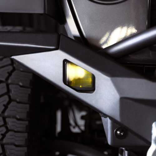DV8 Offroad FBJL-12 07-18 Jeep Wrangler JK / 18-23 Wrangler JL / 20-23 Gladiator JT MTO Series Front Bumper - Image 7