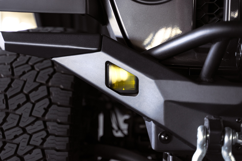 DV8 Offroad FBJL-12 07-18 Jeep Wrangler JK / 18-23 Wrangler JL / 20-23 Gladiator JT MTO Series Front Bumper - Image 7
