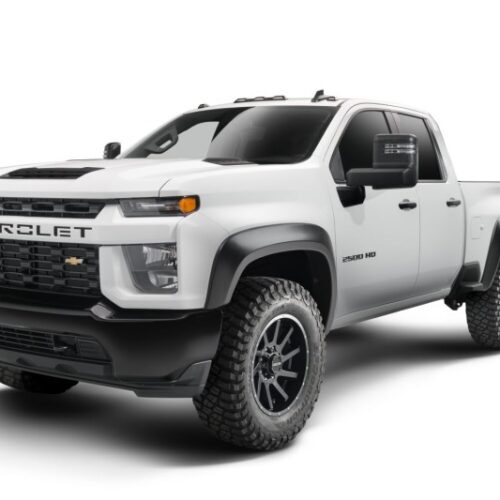 Husky Liners 20-25 Chevrolet Silverado 2500 HD Extend-A-Fender Flares 4pc - Blk