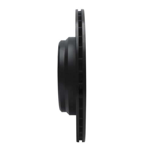 R1 Concepts for 00-06 BMW M3 Rear Right Drilled & Slotted Black Brake Rotor - Image 3
