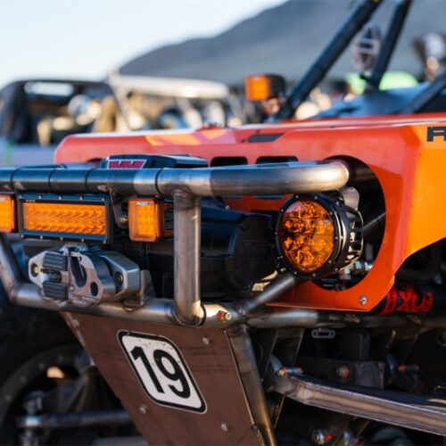 Rigid Industries 360-Series 6in SAE Fog w/ Amber PRO Lens - White (Pair) - Image 4
