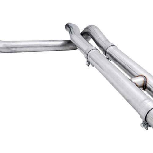 AWE Tuning Tips) for 22-23 GMC Sierra 1500 AT4X 6.2L 0FG Catback Split Dual (Flat Bumper) - Bashguard(No - Image 5