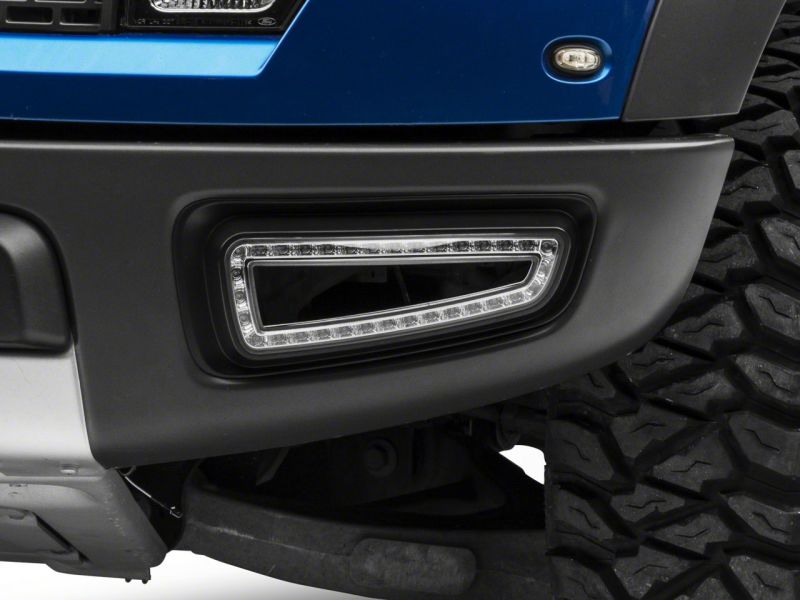 Raxiom for 2010-2014 Ford F-150 Raptor Axial Series LED DRL Fog Lights - Image 2