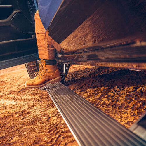 Alternative view of AMP Research PowerStep Plug N Play - Black (Incl OEM Illumination) for 19-22 Ram 1500 All Cabs