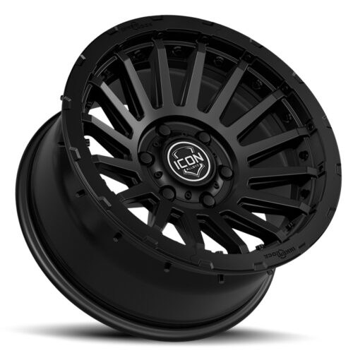 ICON Recon Pro 17x8.5 5 x 150 25mm Offset 5.75in BS Satin Black Wheel - Image 3