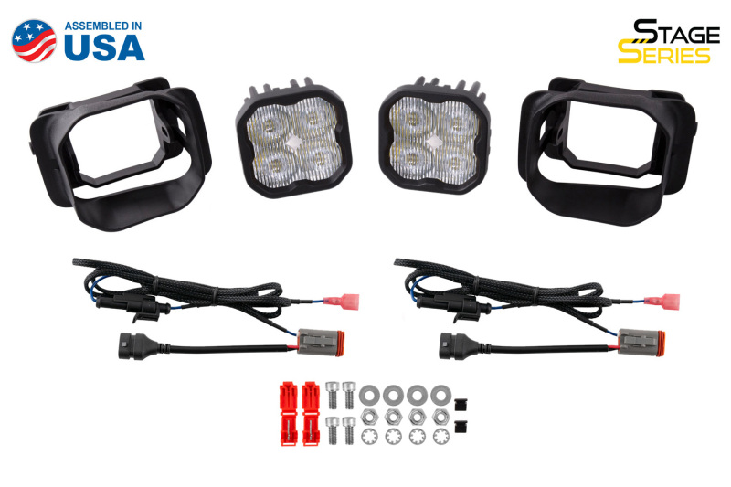 Diode Dynamics SS3 Sport Type F2 Kit ABL - White SAE Fog - Image 9