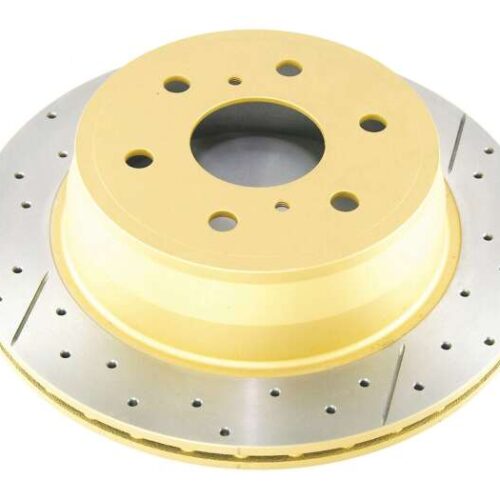 DBA 07-20 Cadillac Escalade Rear Street Series Drilled & Slotted Rotor - Image 2