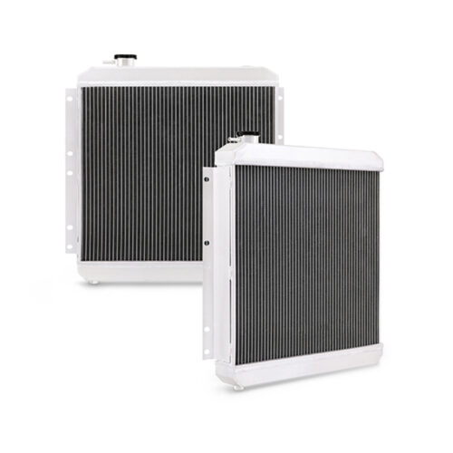 Alternative view of Mishimoto Aluminum Radiator for 58-84 Toyota Land Cruiser FJ40