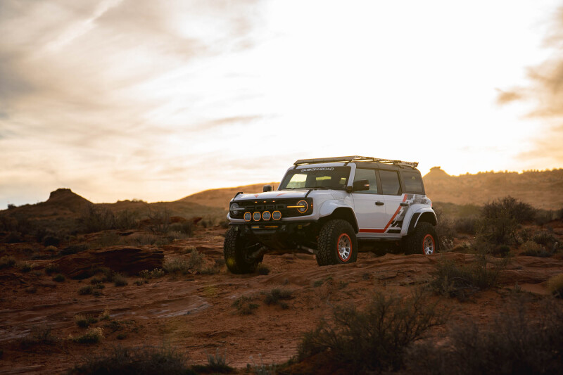DV8 Offroad 2022+ Ford Bronco Raptor Tube Front Bumper - Image 4