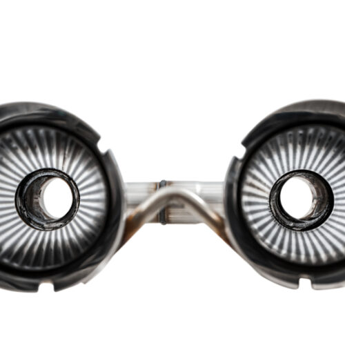 Alternative view of AWE Tuning Track Edition Exhaust - Use w/Stock Tips for 2020 Jeep Grand Cherokee SRT/Trackhawk