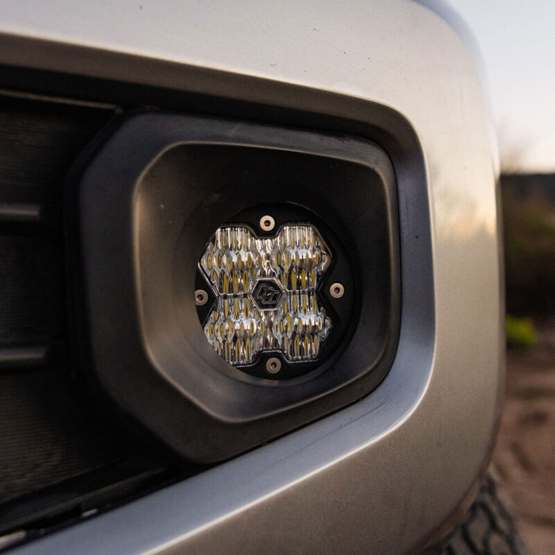 Baja Designs for 12-23 Tacoma / 14-21 Tundra / 10-24 4Runner Squadron Sport 2.0 Fog Pkt Kit (WC) - Clear