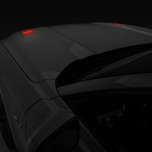 Raxiom 15-17 Ford Mustang GT Axial Series Hood Mount LED Turn Signal Kit- Red - Image 5