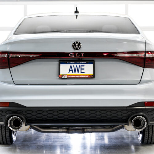 AWE Tuning Track Edition Exhaust - Chrome Silver Tips for 22-25 Volkswagen Jetta GLI - Image 8