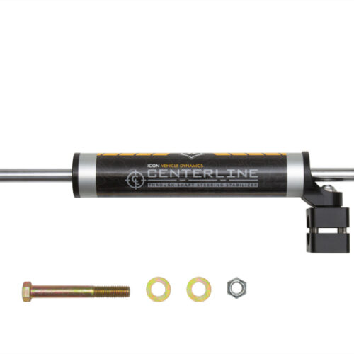 Alternative view of ICON 07-18 Jeep Wrangler JK Centerline Steering Stabilizer Kit (Non Adj)