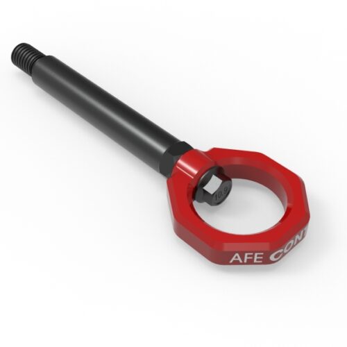 aFe Power 23-25 BMW M2 (G87) CONTROL Front / Rear Tow Hook - Red