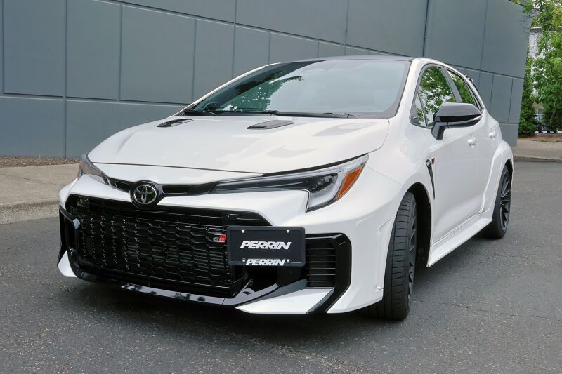 PERRIN 2025+ Toyota GR Corolla License Plate Relocation Kit - Image 2