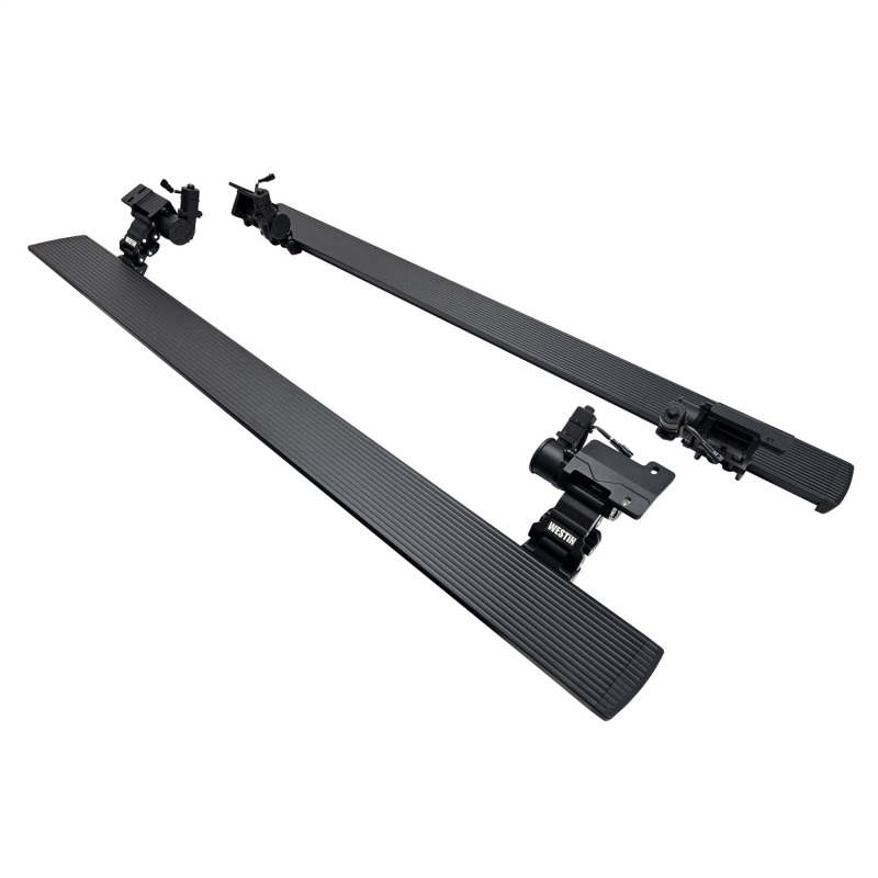 Westin 2024-2026 Toyota Tacoma Double Cab Pro-E Electric Running Boards - Textured Black - Image 2